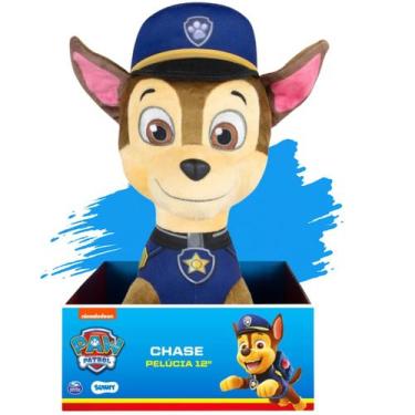 Imagem de Pelucia Chase Patrulha Canina Pow Patrol 30 Cm - Sunny