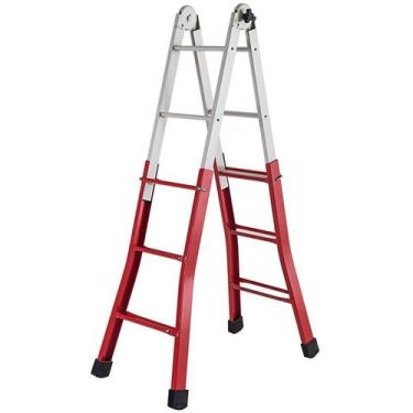 Imagem de Escada Telescópica Regulável 3 Degraus Benini
