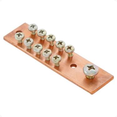 Imagem de Barramento Neutro/Terra 100A para 10 Circuitos - Zathura