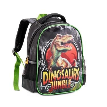 Imagem de Mochila Escolar Infantil Dinossauro Mochila Criança Mochila
