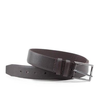 Imagem de Cinto Masculino Fasolo Couro, Marrom, 15