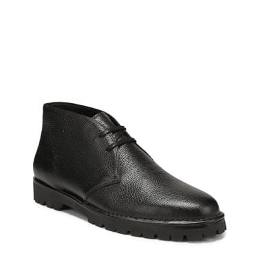 Imagem de Vince Bota masculina Jerome Chukka, Couro preto, 44