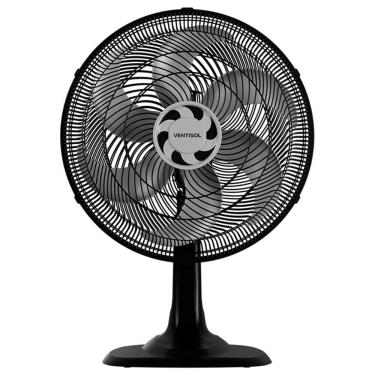 Imagem de Ventilador Mesa Turbo 40 Cm 80W 6 Pás 3 Velocidade Ventisol Preto 220V