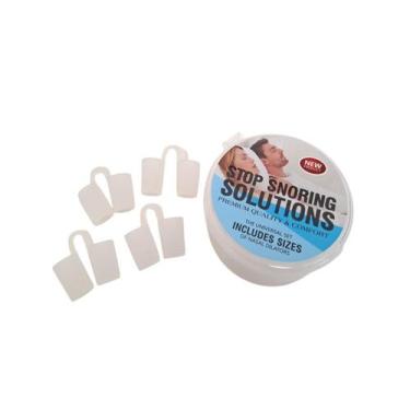 Imagem de Dilatador Nasal Silicone Anti Ronco Apneia Do Sono Com 4 Unidades - RC