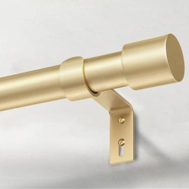 Imagem de Varão de cortina IFELS Heavy Duty 1,27-2,13 m dourado para Windows