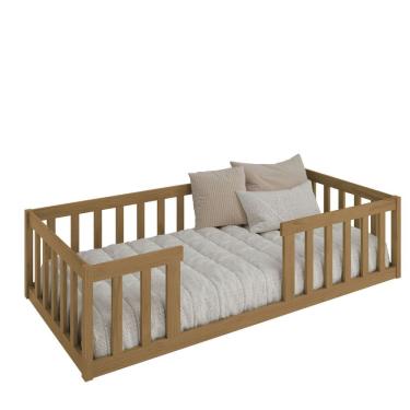 Imagem de Cama Solteiro Montessoriana Nogueira