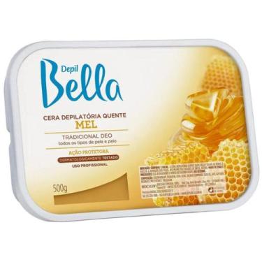 Imagem de Cera Depilatória Mel 500g Depil Bella - DEPILBELLA