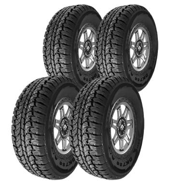 Imagem de Kit 4 Pneus 265/75R16 10 Lonas 123/120R DK788 AT Alfamotors