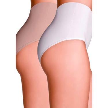 Imagem de Kit/2 Calcinha Modeladora Love Secret 42302 Pós Parto Algodão T. P/GG,
