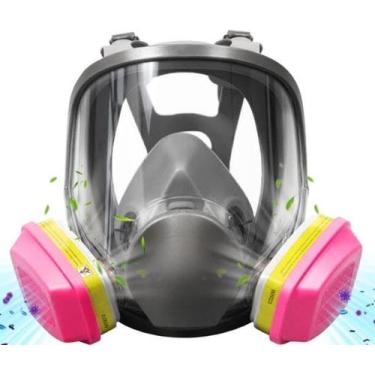 Imagem de Máscara respiratória GZYZAMZ 6800 Full Face com 2 filtros 60923