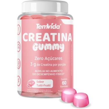 Imagem de Creatina Gummy 60 Gomas 3g de Creatina por porção Zero Açúcar Sabores 