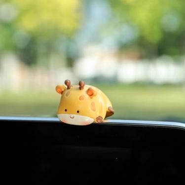 Imagem de 1 peça decoração de carro pequeno veado novo verão interior de carro console central exibição de computador decoração de desenho animado festa desenho animado animal