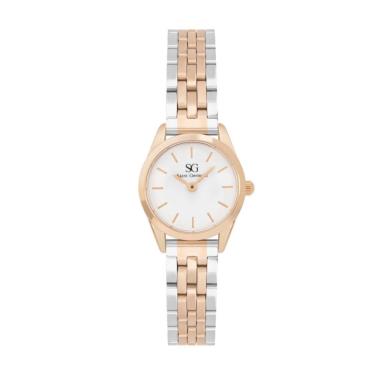 Imagem de Relógio feminino Mini Belle Bicolor Rosé Gold 24mm Saint Germain