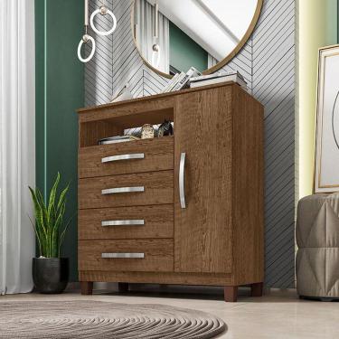 Imagem de Cômoda Sapateira Ambiente Cannes Malbec - Incorplac