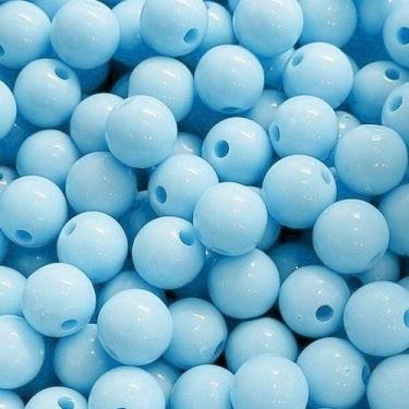 Imagem de BOLINHA DE RESINA Nº 08 (20 G) - LADEIRA BIJUTERIAS, AZUL BEBÊ