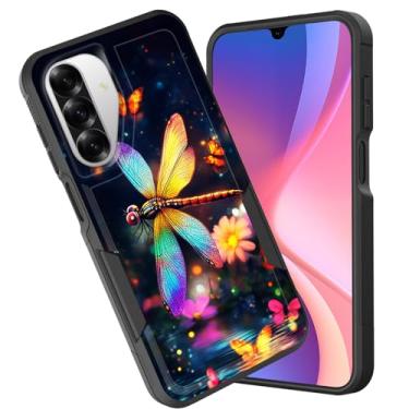 Imagem de CICPLKSE Capa para Galaxy A17 5G, camada dupla, híbrida, à prova de choque, rígida, policarbonato macio, TPU (poliuretano termoplástico), capa protetora para Samsung Galaxy A17 5G de 6,7 polegadas