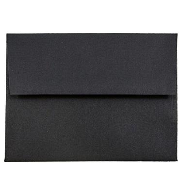 Imagem de Envelopes de linho preto de papel da JAM, Pack of 500, A2