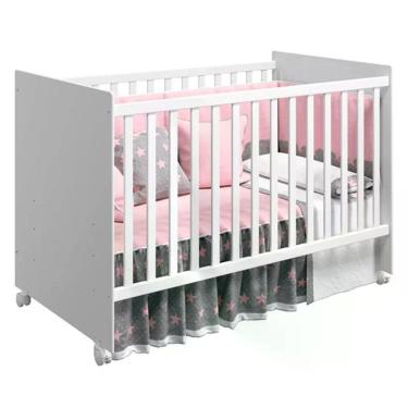 Imagem de Berço Tico Branco Fosco - Reller Móveis Branco Fosco