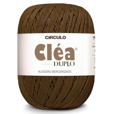 Imagem de Fio Linha Clea Duplo 508m Círculo 150g Ideal Crochê E Tricô (7382 - CHOCOLATE)