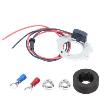Imagem de RigidWire Kit de módulo de ignição eletrônica 1244A à prova d'água compatível com tratores Ford 2N 9N 8N 500-800 série V4 4 cilindros 12V substitui OE 311185 8N12127B FDN12127A FAC12127D
