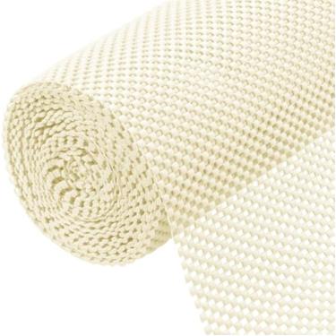 Imagem de Forros de armário, forros de armário para prateleiras, forro de gaveta para banheiro, forros de cozinha, antiderrapantes, antiaderentes, protegem mesas e armários. Adequado para cozinhas e armários