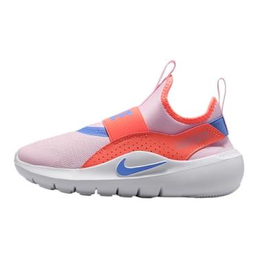 Imagem de Nike Tênis infantil unissex Flex Runner 4 (criança pequena), Espuma rosa/pulseira real/manga brilhante/branco, 13.5 Little Kid