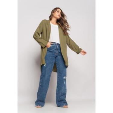 Imagem de Kimono Manga Longa Viscolinho Salvatore Fashion-Feminino