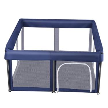 Imagem de Cercadinho Infantil Dobrável 1,20 x 1,20 – Portátil, Compacto, Tela Respirável e Estrutura Reforçada