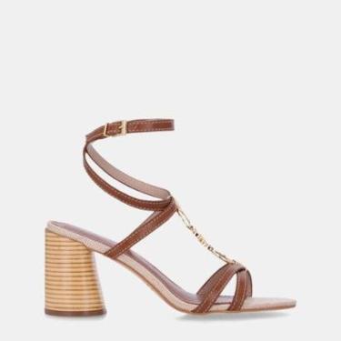 Imagem de Sandália Salto Luz da Lua - 80930006-Feminino