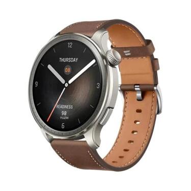 Imagem de Pulseira De Couro Macio Para Huami AMAZFIT BALANCE CHEETAH BIP5 GTR 4 