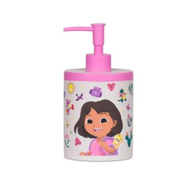 Imagem de Dispensador de sabonete/loção/desinfetante para as mãos Dora The Explorer Kids, 290 ml, (Produto oficialmente licenciado) por Franco