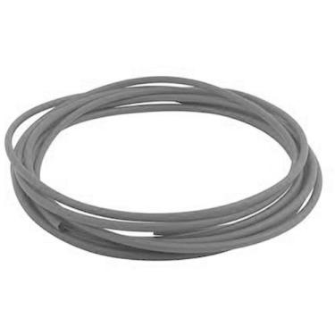 Imagem de Kable Kontrol Tubo termorretrátil - 0,9 cm de polegada - 1,5 m de comprimento, poliolefina preta - tubo retrátil industrial 2:1 e luva de cabo para isolamento de fios elétricos