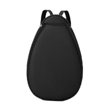 Imagem de menolana Bolsa para raquete de tênis, espaçosa, para esportes, incluindo badminton, mochila, sacola para viagens, raquetes de pickleball e outras atividades ao, Preto