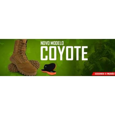 Imagem de Botas Coturno COYOTE PRICE Calçados Sem Zíper Masculino/Feminino, Bege