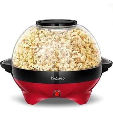 Imagem de Máquina de pipoca Yabano 6L Popcorn Popper com placa antiaderente