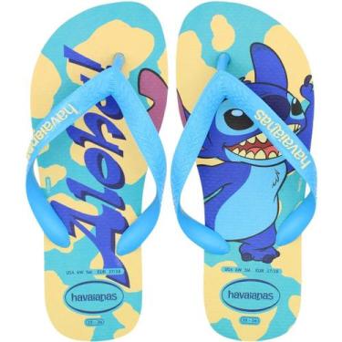 Imagem de Chinelo Havaianas Feminino Adulto Top Disney Clássicos Cor:AmareloTama