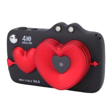 Imagem de EBTOOLS Câmera Digital 4K, 64 MP, Tela Dupla, Zoom Digital 18X, Gravação de Vídeo, Foco Automático, Compartilhamento WiFi, Luz de Preenchimento, Câmera de Vídeo, para Fotografia (BLACK)