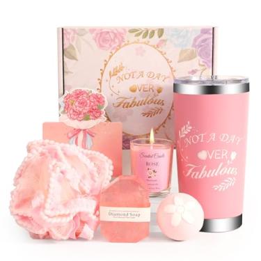Imagem de Oukuok Presentes De Spa Para Mulheres, Cestas Relaxantes Kit Autocuidado Melhorar A Saúde, Banho Aniversário Mãe, Namorada, Irmã, Amigas, Professoras, Colegas