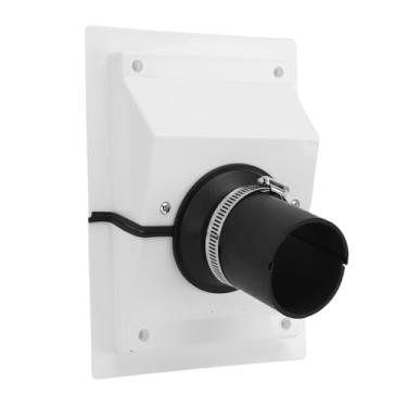 Imagem de Dpofirs Kit de Cobertura de Penetração de Parede HVAC Proteção de Paredes Limpas para Ar Condicionado Interno e Externo Mini Bomba de Calor Dividida Sem Dutos de Plástico 9,06 X 6,69 pol. (Branco)