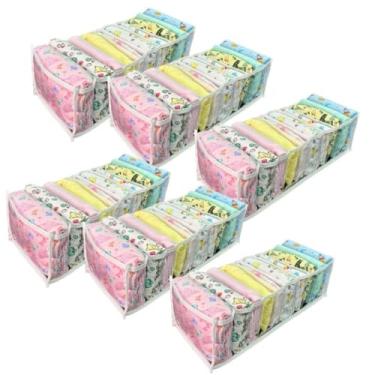 Imagem de Kit Colmeia Organizadora de gavetas/Guarda Roupa P, M, G e GG(6 Colmeia M)