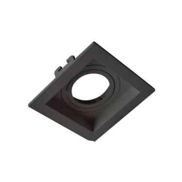 Imagem de Spot Embutir Recuado Quadrado MR11 Iluminação Preto