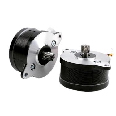 Imagem de Compatível com motor extrusor Bambu Lab X1/X1C/P1P/P1S 36 motor de passo circular engrenagem helicoidal de 9 dentes