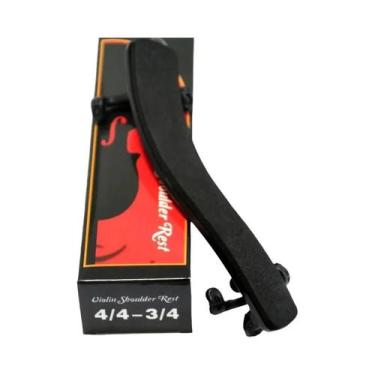 Imagem de Suporte De Ombro Ajustável Para Violino Para Tamanhos 1/4, 1/8, 3/4, 4