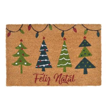 Imagem de Capacho Natalino Espressione Christmas Bege