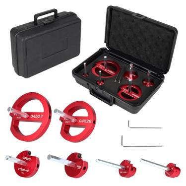 Imagem de Kit de alargador de tubo de PVC, ferramenta alargadora de encaixe de tubo de plástico para encanamento, 1 lâmina de proteção de encaixe de PVC para SCH40, ABS, tubo CPVC, 6 peças (3/10.2 cm, 2.5 cm, 1