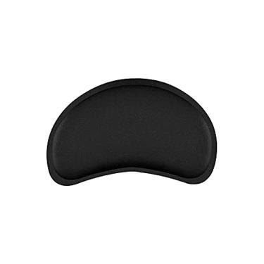 Imagem de Descanso de pulso ergonômico para mouse em espuma de memória ia para mouse pad de pulso portátil anti-derrapante Apoio de pulso preto