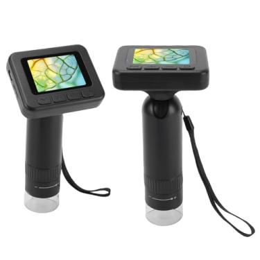 Imagem de Acouto Microscópio Digital Portátil 1000X, Tela de 2 Polegadas, Câmera Digital Portátil Com Lupa de 1080P Com 8 Luzes LED para Crianças e Estudantes