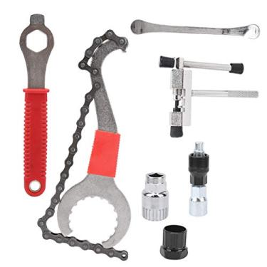 Imagem de SPYMINNPOO Ferramenta Multifuncional de Reparo de Bicicletas Kit de Ferramentas de Roda de Corrente de Aço de para Desmontar Virabrequim Desmontador de Corrente Portátil para Bicicletas de Montanha
