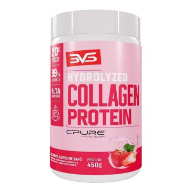 Imagem de Colágeno Protein Hidrolisado Cpure® Alta Concentração - 450g Sabor Morango-Unissex