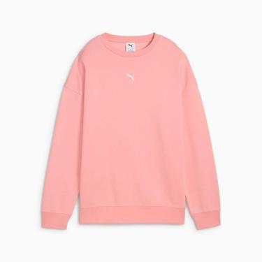 Imagem de Blusão Puma Essentials Logo Oversized Feminino Rosa-Feminino